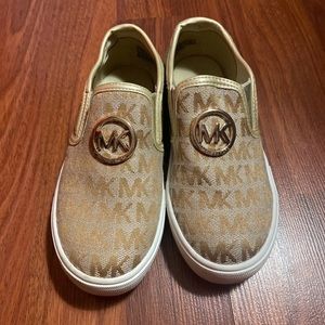 Girls MK Size 11 Beige